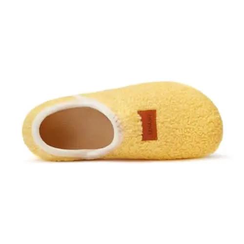 House Slippers for Women Men Indoor Barefoot Slippers Socks Furry Slip on House Shoes Cozy Comfy Slippers for Home Bedroom Travel Yoga - Love Salve